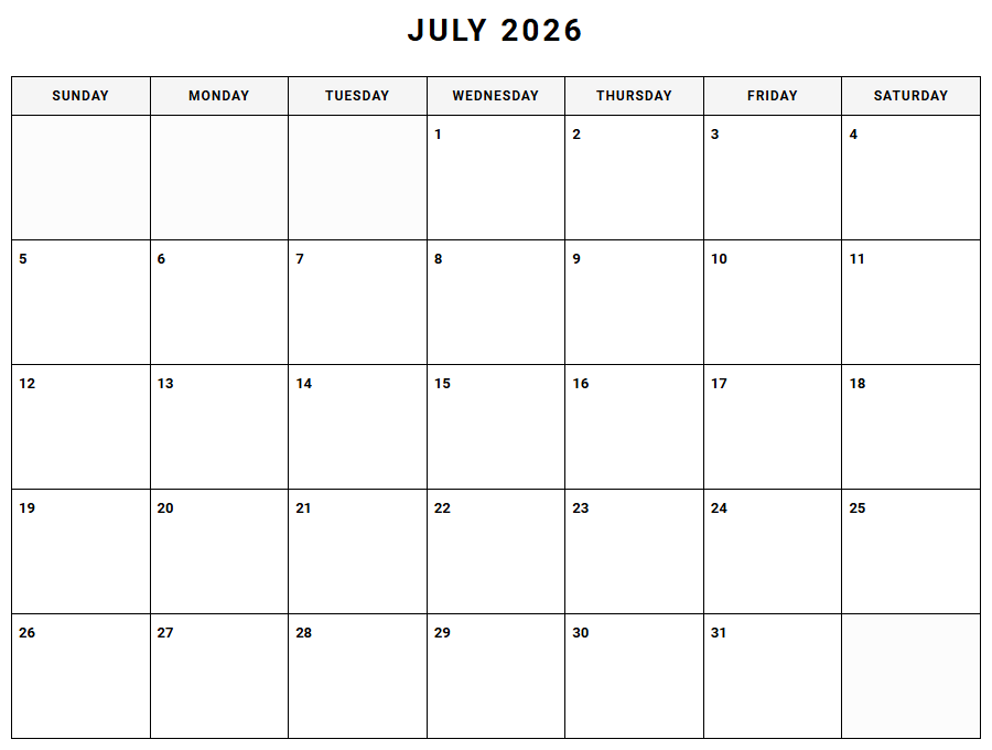 PrintableCalendar.co Image