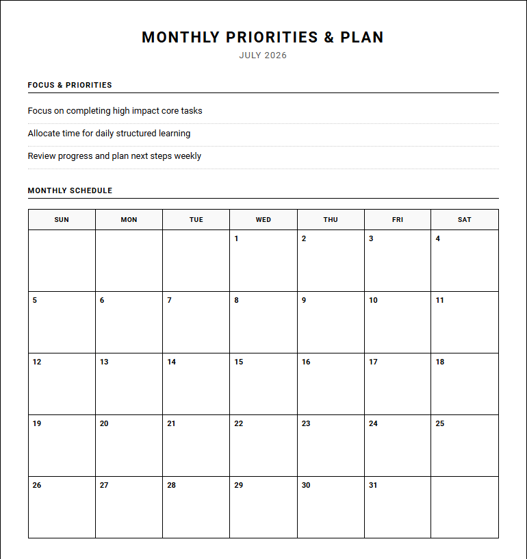 PrintableCalendar.co Image
